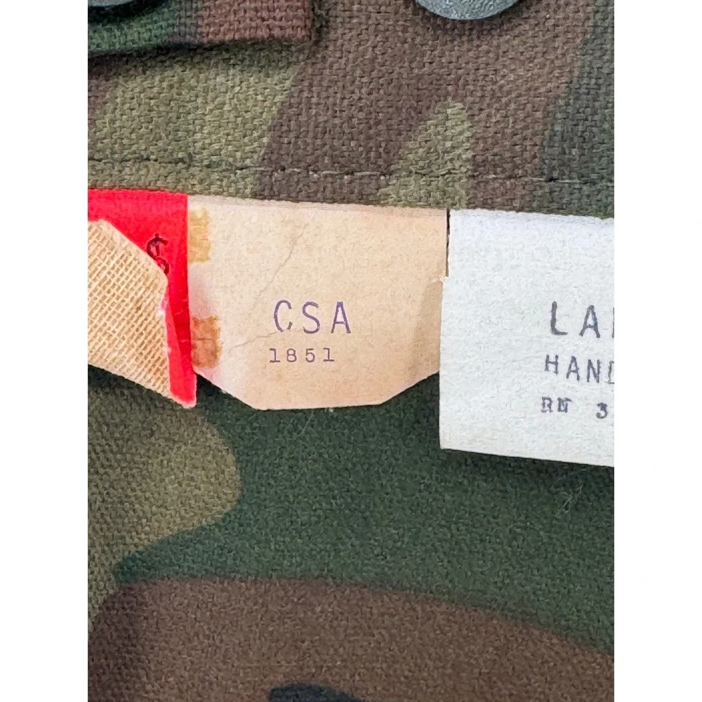 Vintage 70s Kmart Camo‎ Field Jacket and Pants Set Men's Medium Hunting New Old